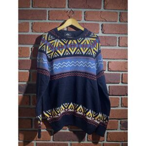 Mavi Fair Isle Wool Blend Sweater – Multicolor – Size Large (NEW with Tags)